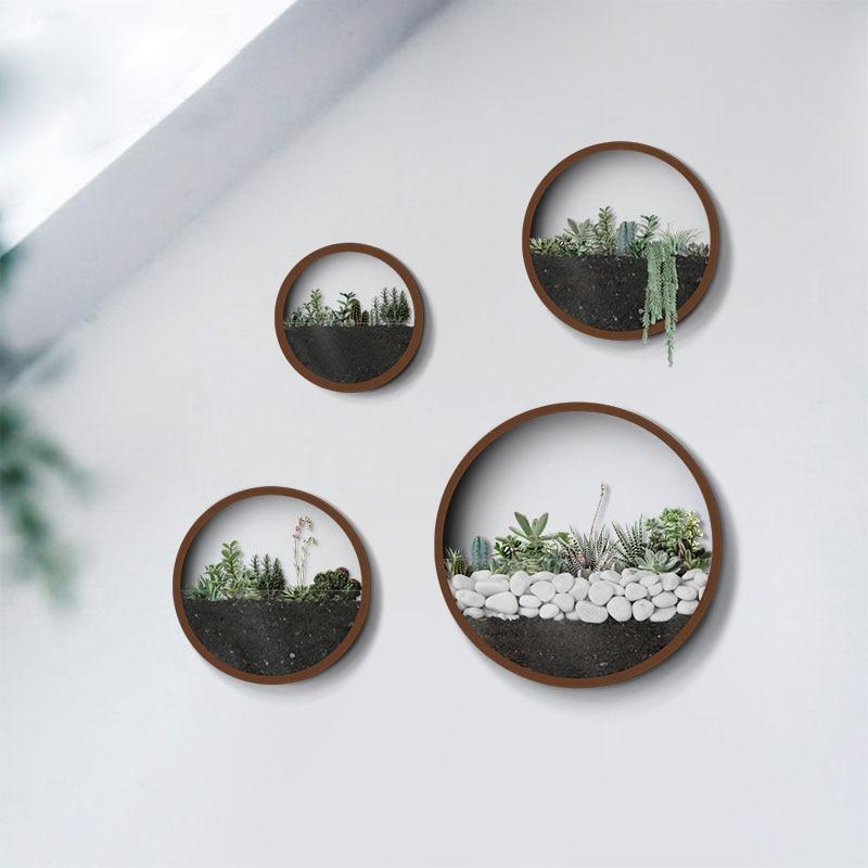 Round Hanging Wall Planter