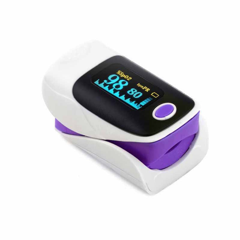 Portable Finger Blood Pulse Oxygen Monitor