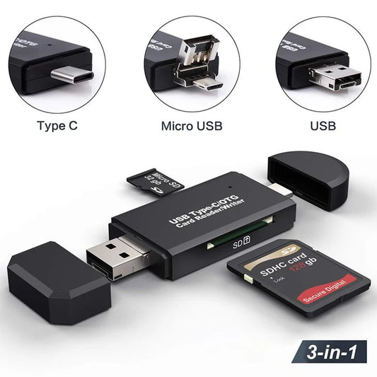 2 In 1 USB 3.0 OTG Android Card Reader