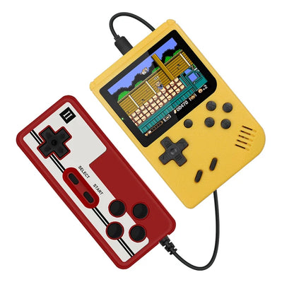 Portable Mini Handheld video Game Console Retro 8-Bit 3.0 Inch Color LCD Kids Color Console Game Player Built-in 400 Games