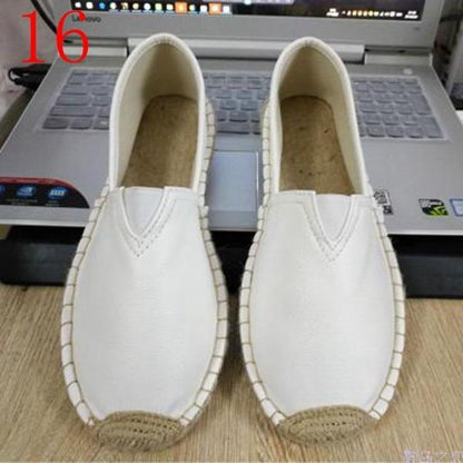 New Arrival Black Retro Vintage Ladies Womens Casual Espadrilles Shoes