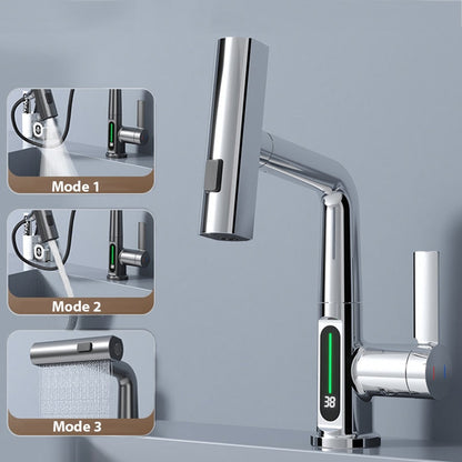 Digital Temperature Display Faucet