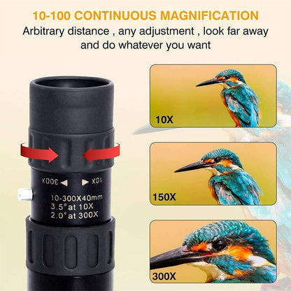 10-300X Zoom Telescope For Cell Phone