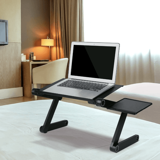 Adjustable Ergonomic Portable Aluminum Laptop Desk.
