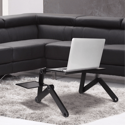Adjustable Ergonomic Portable Aluminum Laptop Desk.