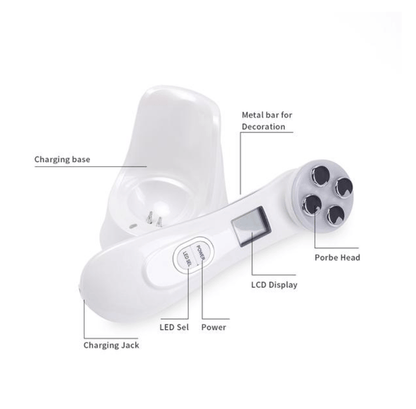 5 in 1 RF & EMS LED Photon Mesotherapy Electroporation Face Beauty Device