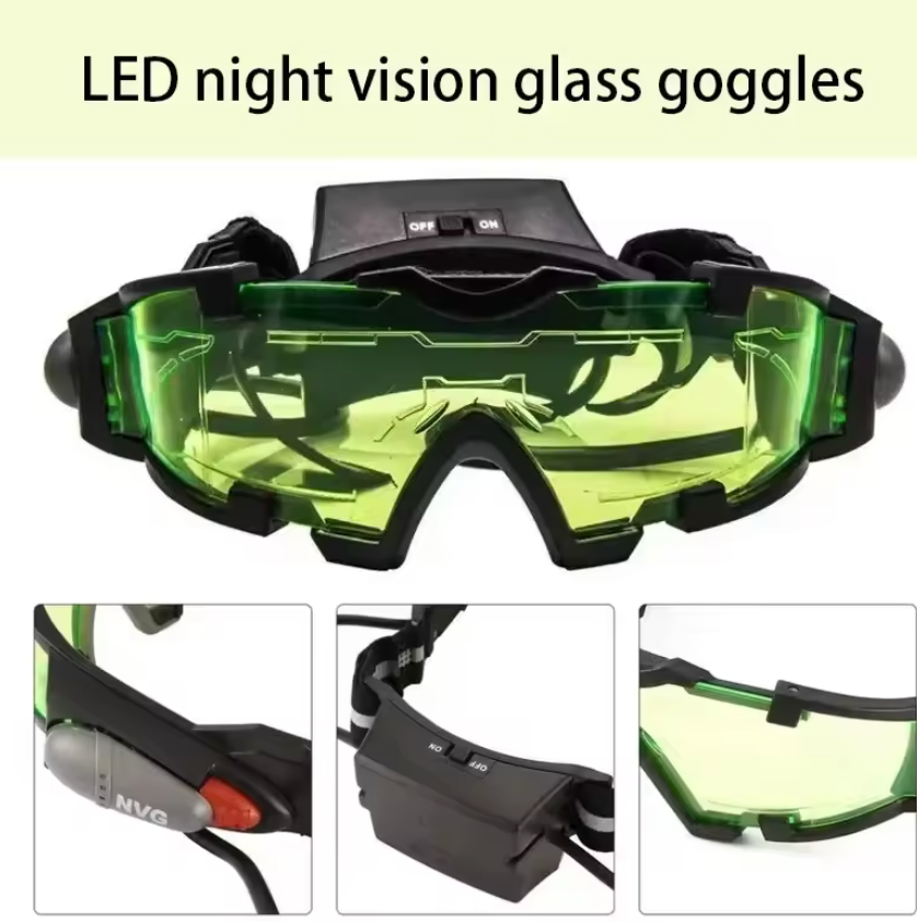 Adjustable Night Vision Goggles For Outdoor Fun Kids & Adults