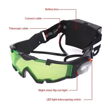 Adjustable Night Vision Goggles For Outdoor Fun Kids & Adults