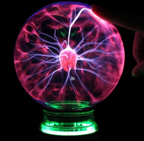 Tesla Coil Light Show Plasma Ball