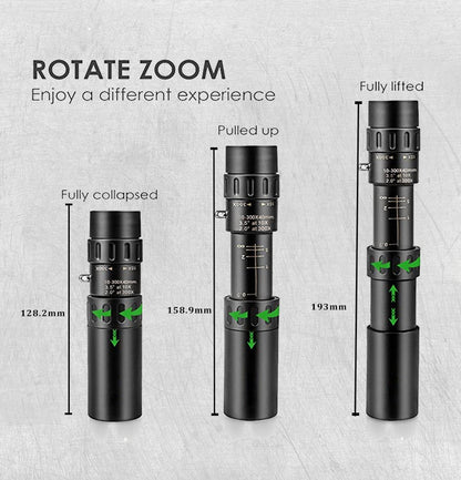 10-300X Zoom Telescope For Cell Phone