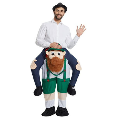 Unique Mascot Carry Me - Funny Costumes For Any Party Event