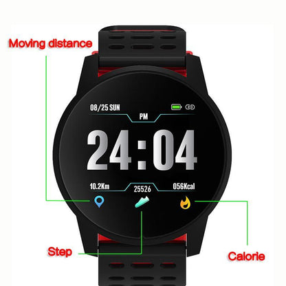 Sport Smart Watch Men Women Blood Pressure Waterproof Activity Fitness tracker Heart Rate Monitor Smartwatch GPS Android ios