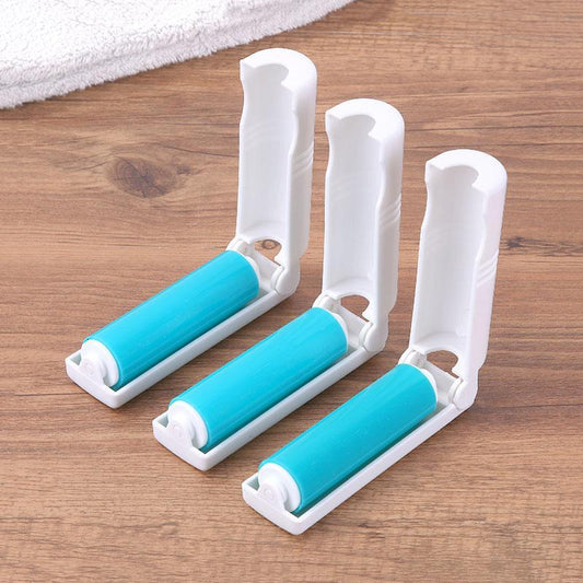 Sticky Portable Washable Dust Lint Roller With Cover for Wool Sheets Hair Clothes Fluff Dust Catcher Dust Drum Lint Roller