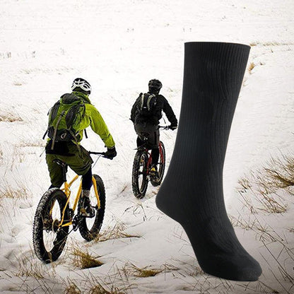 #1 Heated Socks Cotton Electric Thermal Warmer Winter Battery Socks