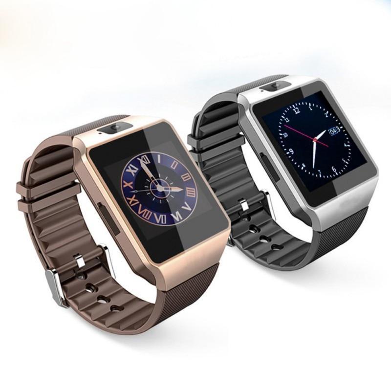 Touch Screen Smart Watch dz09 With Camera Bluetooth WristWatch SIM Card Smartwatch For Ios Android Phones Support Multi language