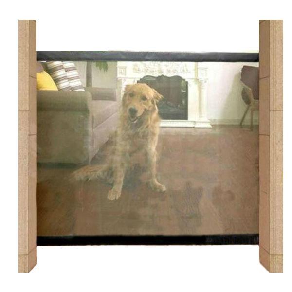 Indoor Dog Fence The Magic Mesh Retractable Indoor Dog Gate