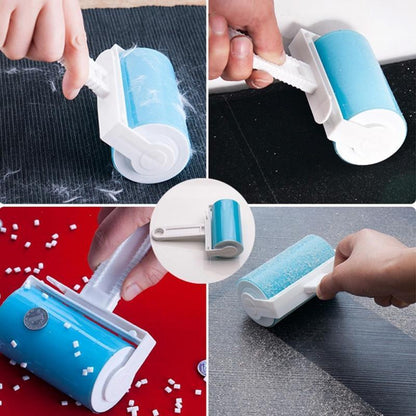 Washable Roller Cleaner Lint Remover Sticky Picker Pet Hair Clothes Fluff Remover Reusable Brush Household Cleaner Wiper Tools