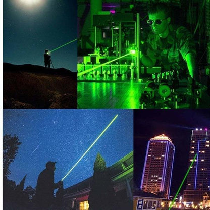 High-Power Tactical Green Laser Pointer Set