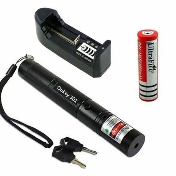 High-Power Tactical Green Laser Pointer Set