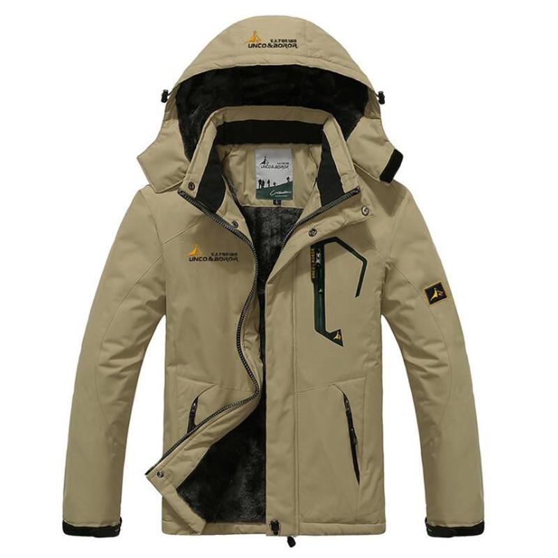 Premium Windproof Coat Men's Parka for Winter