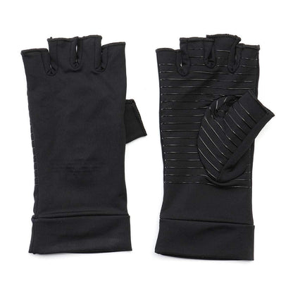 Arthritis Compression Gloves Copper Fiber Therapy