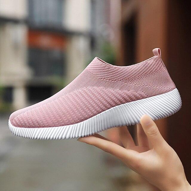 Women Shoes Knitting Sock Sneakers