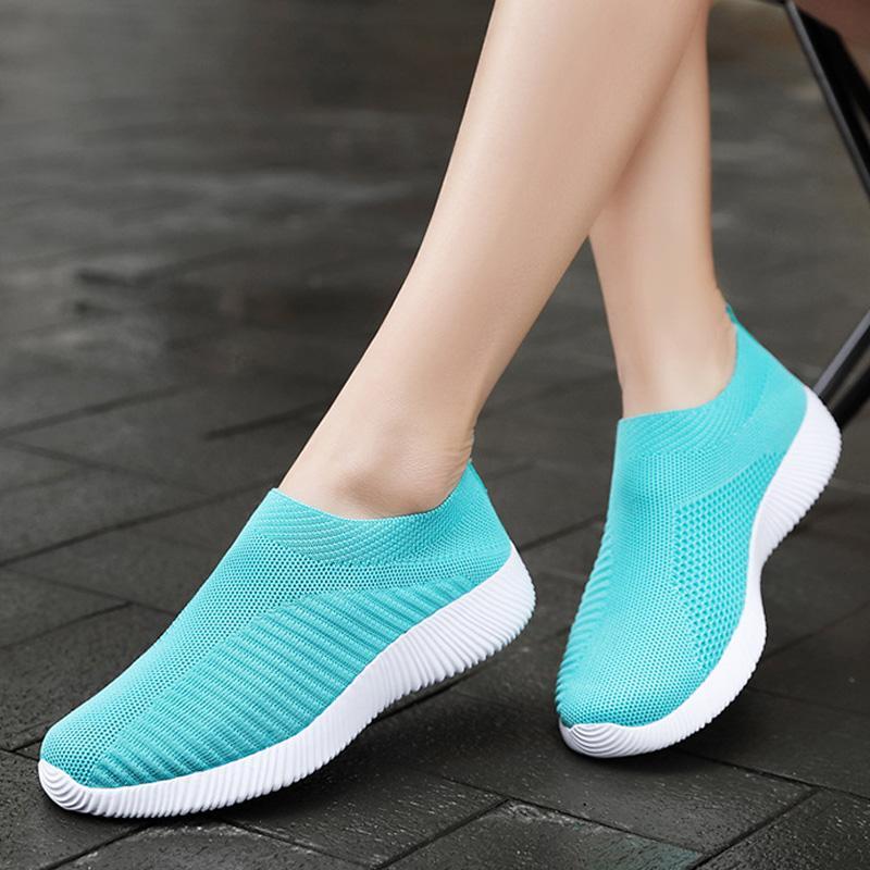 Women Shoes Knitting Sock Sneakers