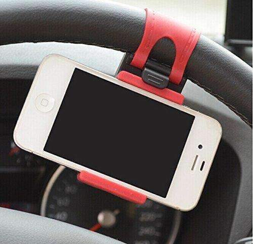 Car Phone Holder Steering Wheel - Hands-Free or Navigation More Easily!