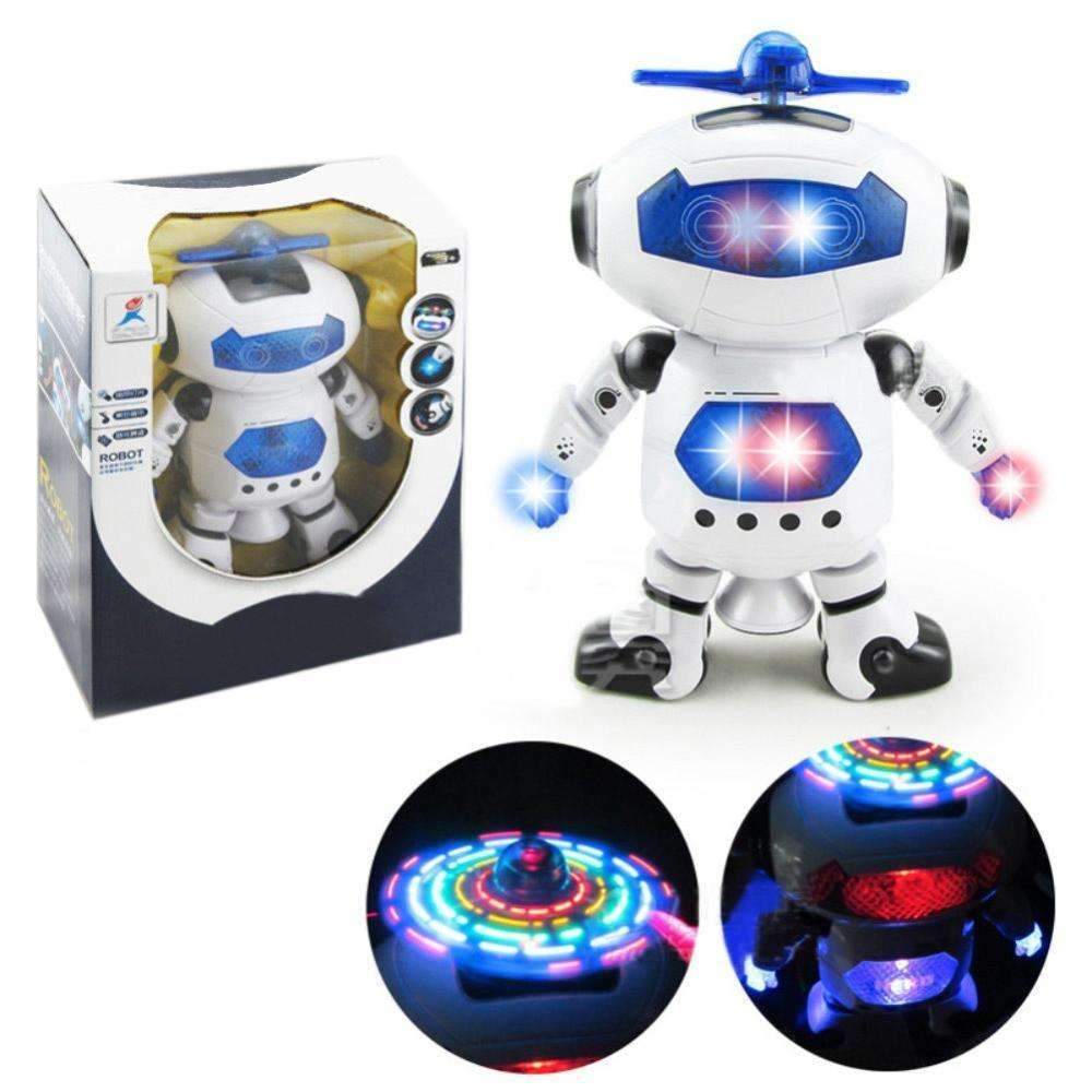 Dance Robot Electronic Walking Toys With Music