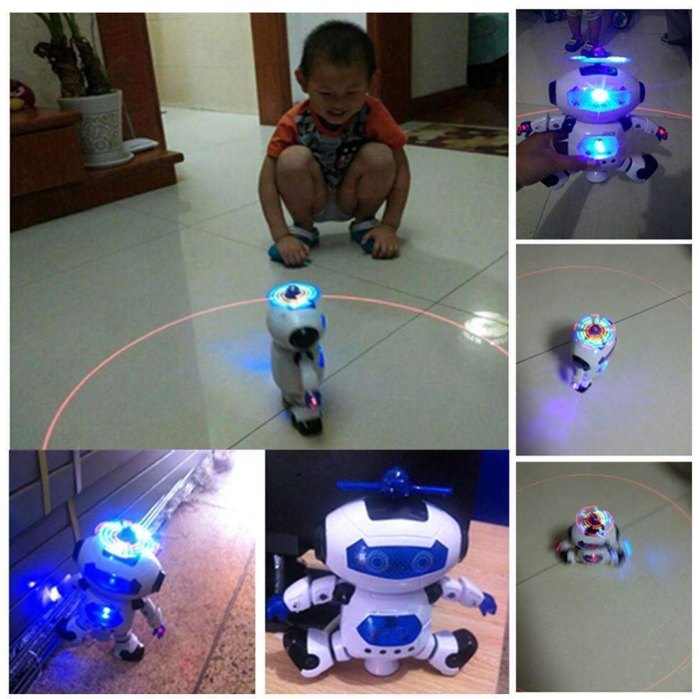 Dance Robot Electronic Walking Toys With Music