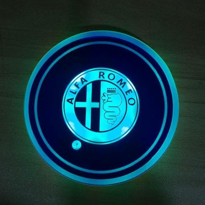 LED Logo Car Coasters