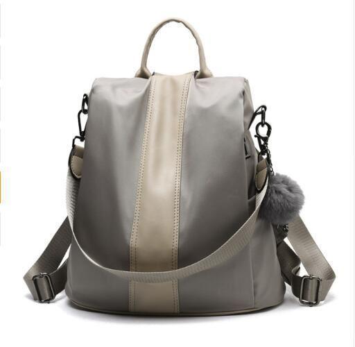 Women's Anti-theft Leather Backpack