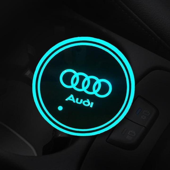 LED Logo Car Coasters