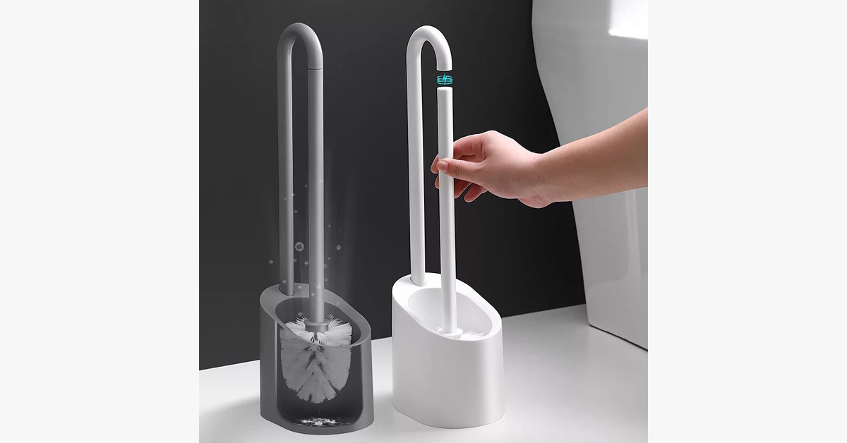 Magnetic Hook Toilet Brush