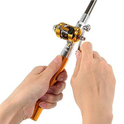 Portable Pocket Pen Fishing Rod