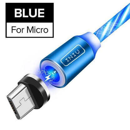 Magnetic Glowing Charging Cable