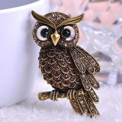 Owl Brooch - Brighten Up Any Outfit With This 'Owl' Brooch