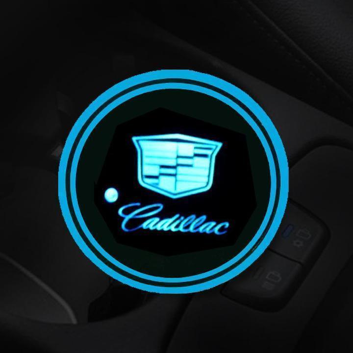 LED Logo Car Coasters