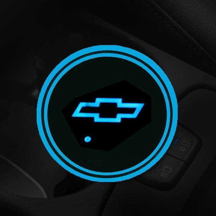 LED Logo Car Coasters