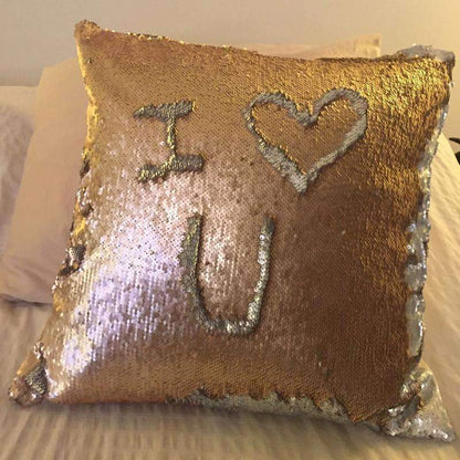 Mermaid Pillow Color - Changing Swipe Hand Fun Pillows