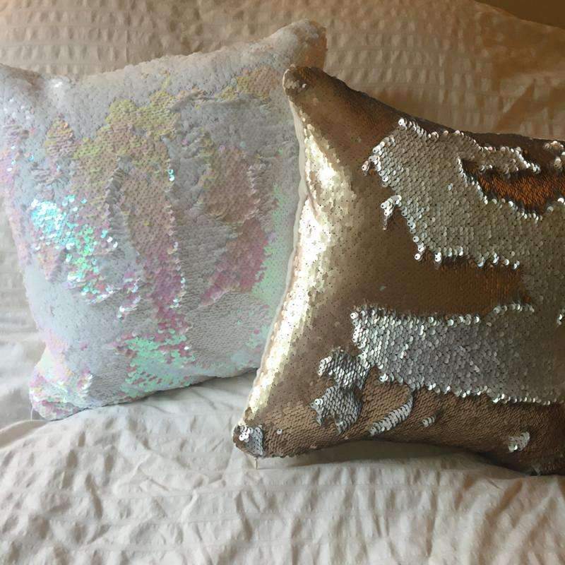 Mermaid Pillow Color - Changing Swipe Hand Fun Pillows