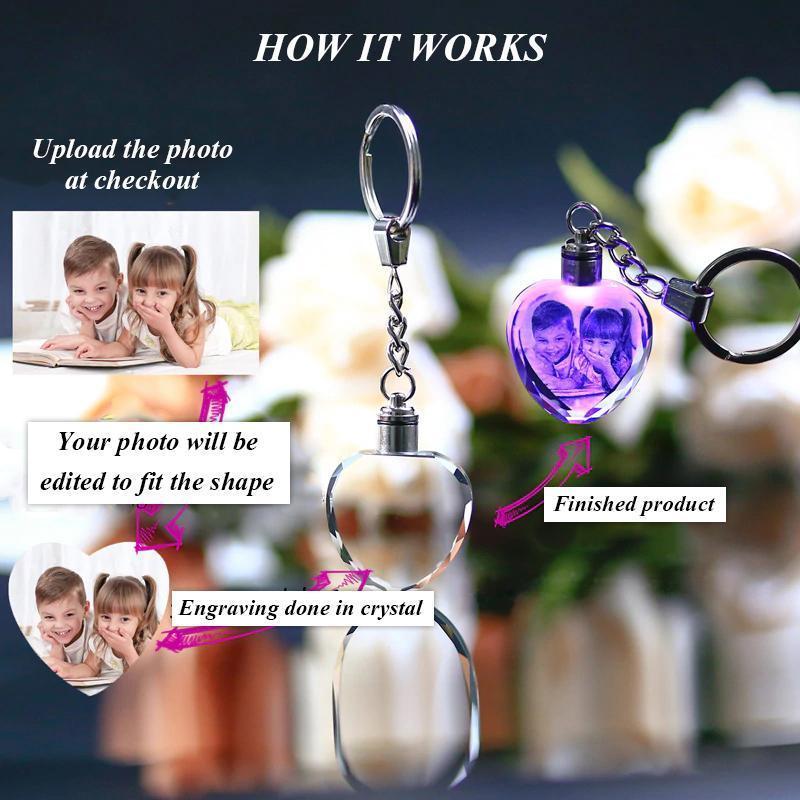 Custom Crystal Keychain