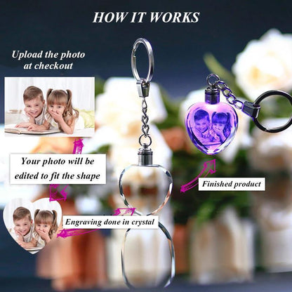 Custom Crystal Keychain