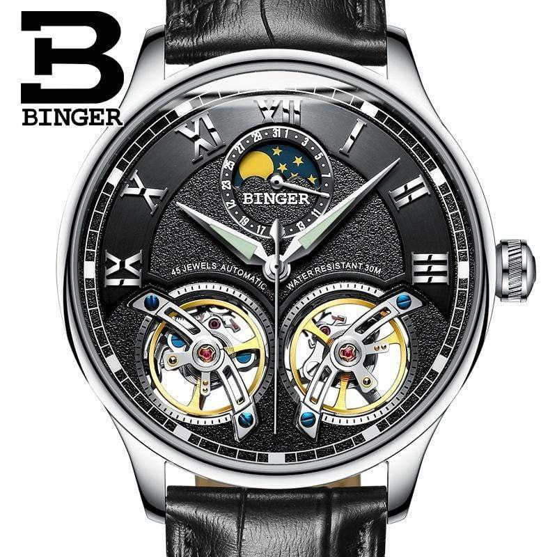 Double Tourbillon Switzerland Men's Automatic Watch