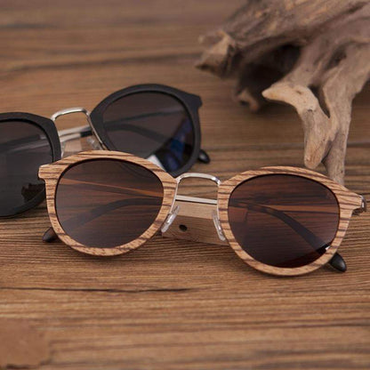 BOBO BIRD Natural Wooden Sunglasses