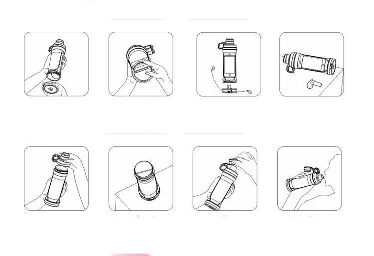 Workout iPhone Storage Bottle