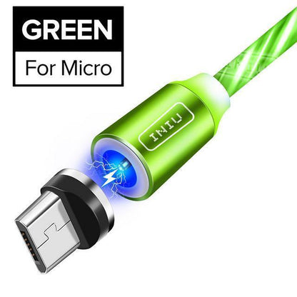 Magnetic Glowing Charging Cable