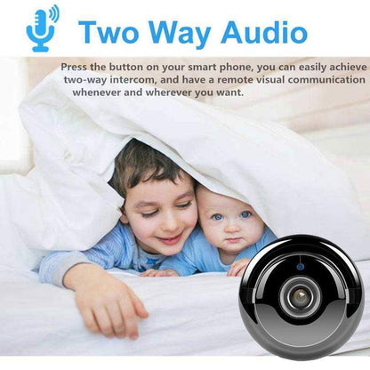 WiFi Infrared Security Viewing Front Door IP Camera with Two-way Audio