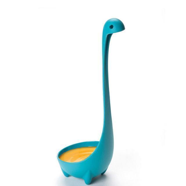 3Pcs Loch Ness Monster Ladle Baby Dinosaur Spoon pack