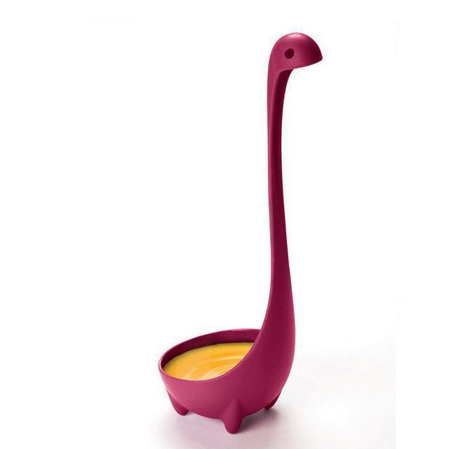 3Pcs Loch Ness Monster Ladle Baby Dinosaur Spoon pack